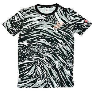 Jordan Tatum Zoo Black White Tee Shirt Large 12-13